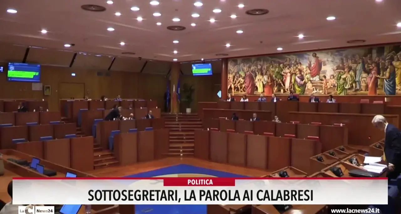 Sottosegretari, la parola ai calabresi