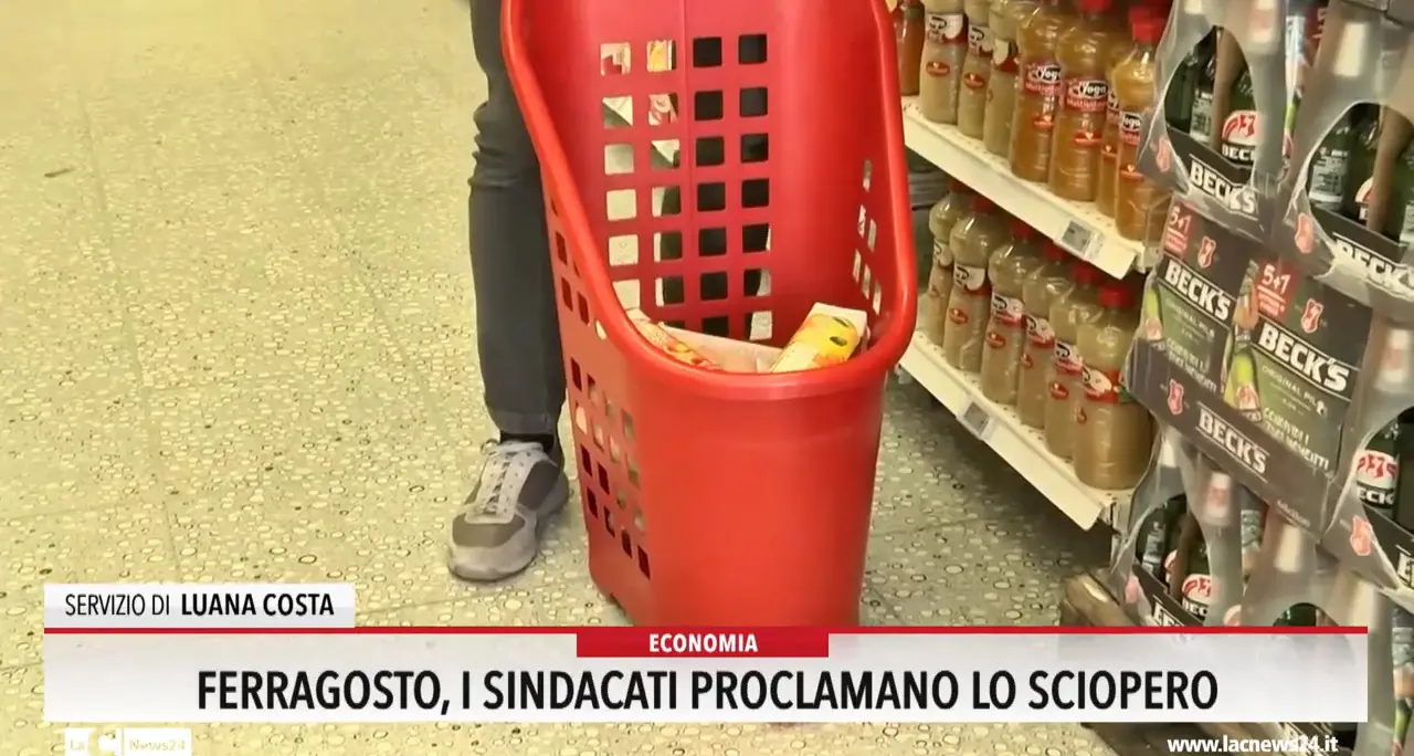 Ferragosto, i sindacati proclamano lo sciopero