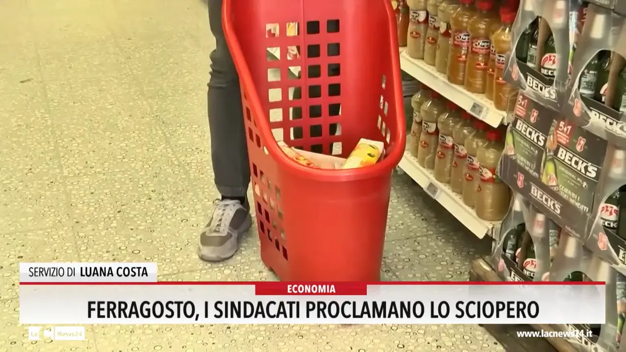 Ferragosto, i sindacati proclamano lo sciopero
