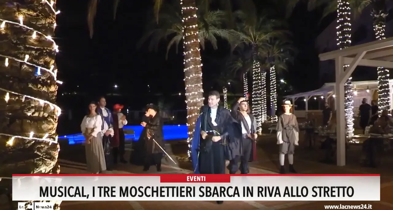 Musical, i tre moschettieri sbarca in riva allo Stretto