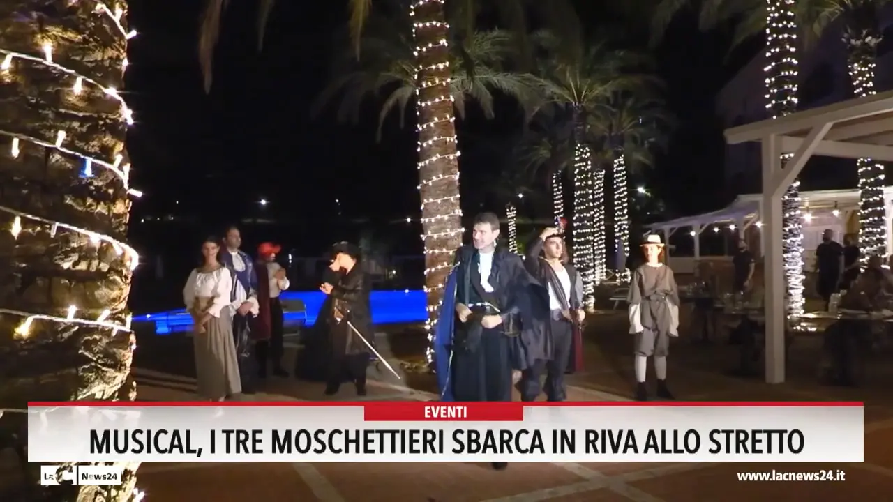 Musical, i tre moschettieri sbarca in riva allo Stretto
