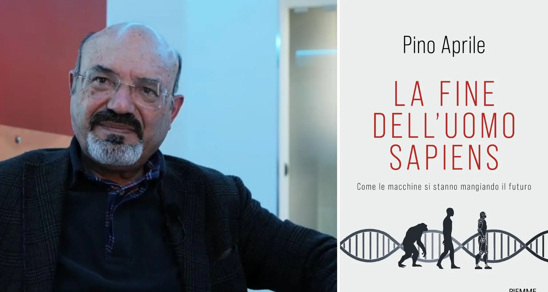 La fine dell’uomo sapiens, Pino Aprile e l’umanità sospesa tra due civiltà\n