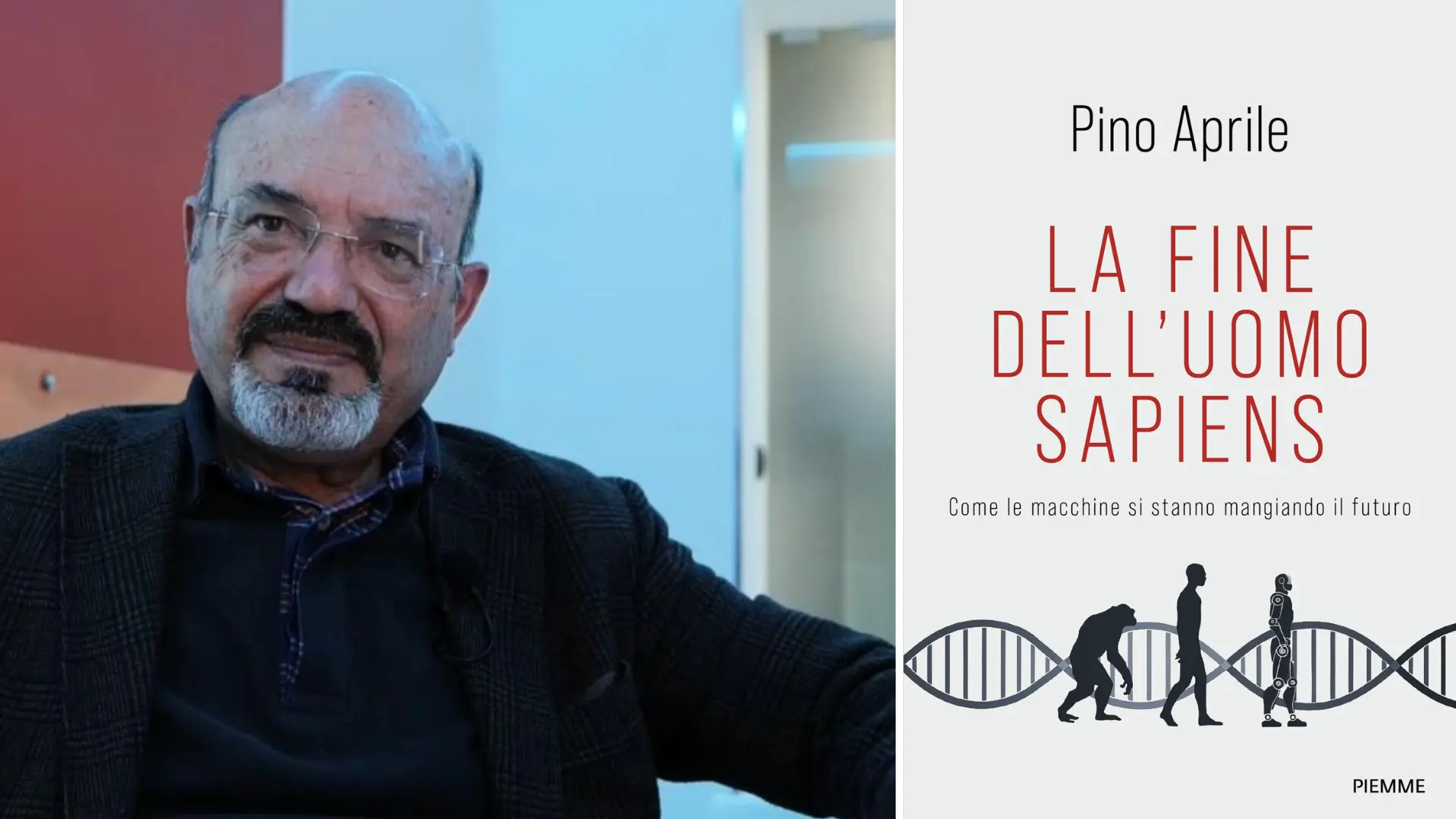 La fine dell’uomo sapiens, Pino Aprile e l’umanità sospesa tra due civiltà\n