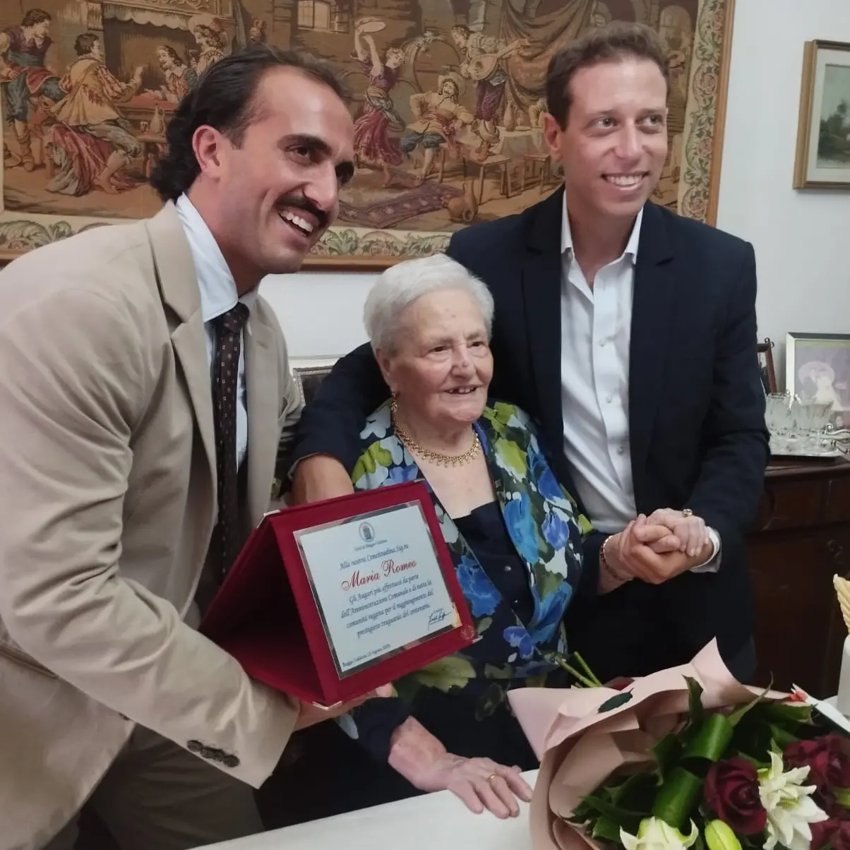 Sant’Alessio in Aspromonte in festa per i 100 anni di Maria Romeo\n