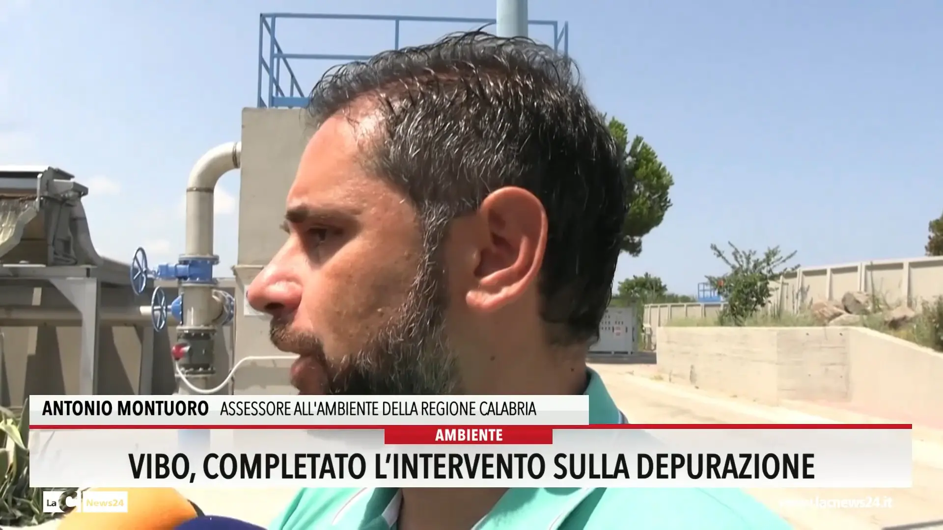Vibo, completato l'intervento sulla depurazione