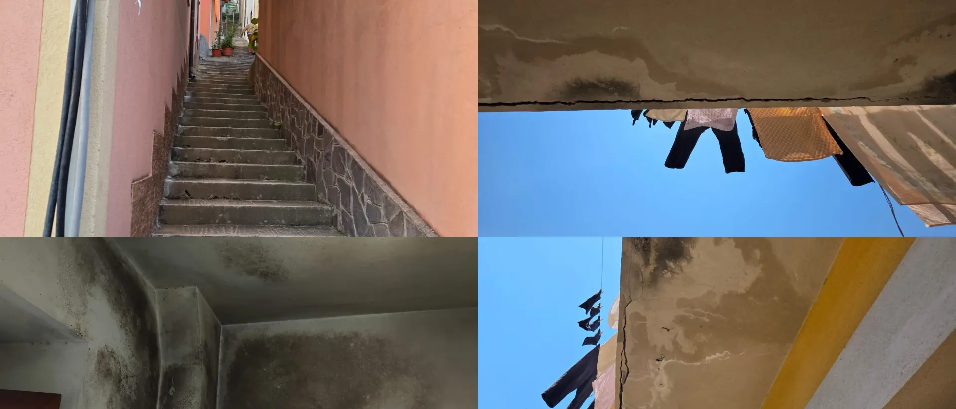 Galatro, due anziani nella casa del Comune tra infiltrazioni e calcinacci: «Quando piove l’acqua cade sul letto»\n