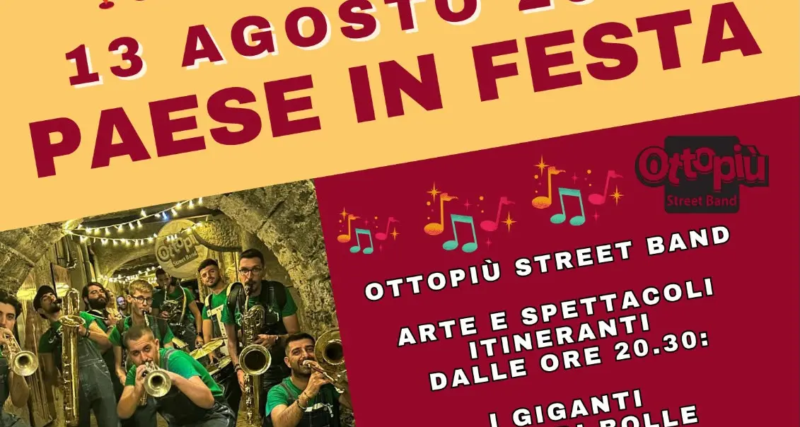 A Santa Caterina Ionio tutto pronto per “Paese in festa”: sapori e musica nel borgo\n