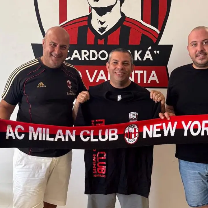 Fede rossonera senza confini: ufficiale il gemellaggio tra il Milan Club Vibo e il Milan Club New York City\n