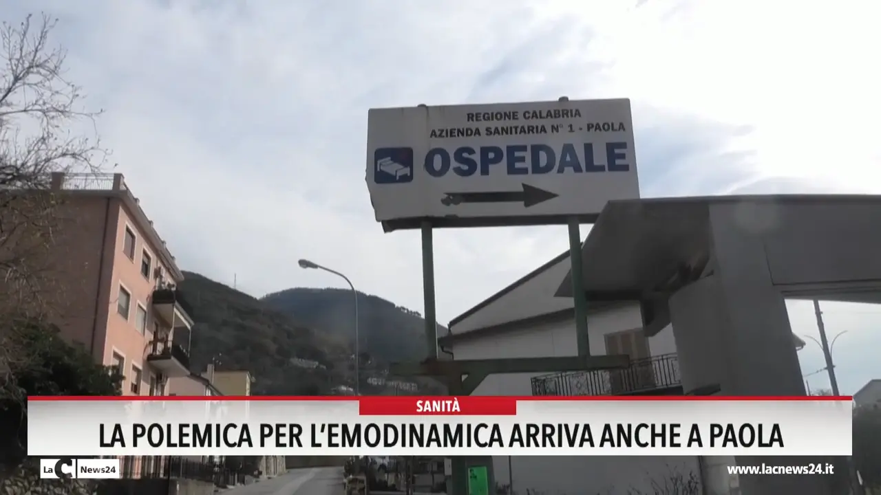 La polemica per l'emodinamica arriva anche a Paola