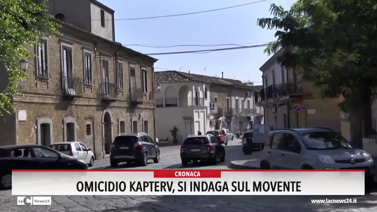 Omicidio Kapterv, si indaga sul movente