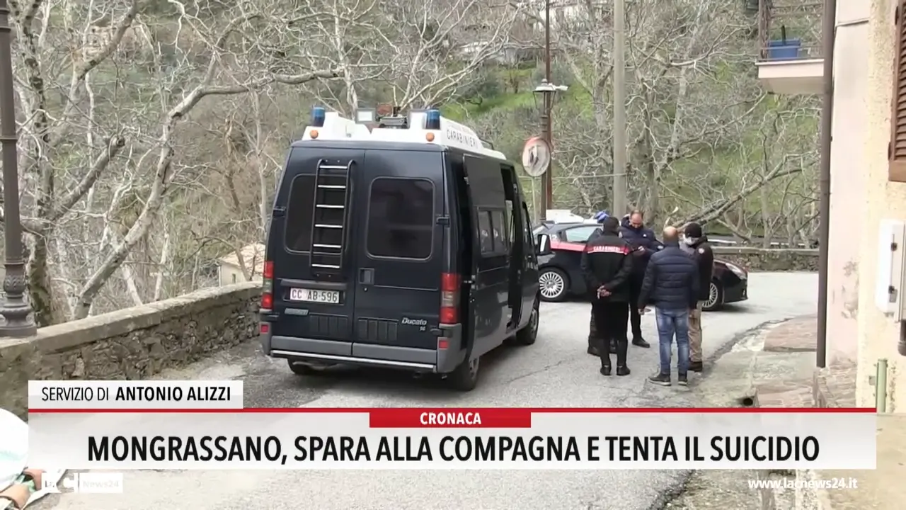 Mongrassano spara alla compagna e tenta il suicidio