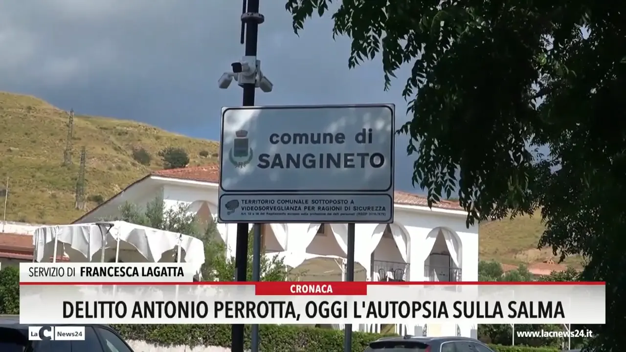 Delitto Antonio Perrotta, oggi l'autopsia sulla salma
