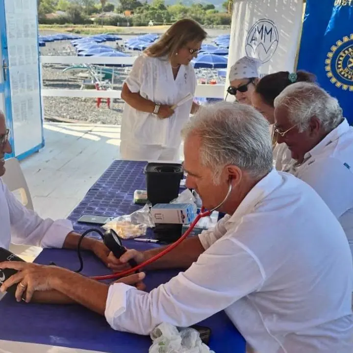 “Un mare di salute” inonda Sangineto: screening gratuiti\u00A0per turisti e residenti\n
