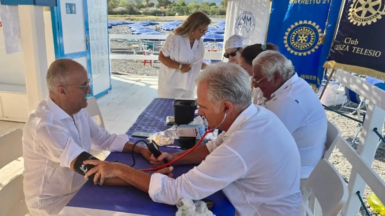 “Un mare di salute” inonda Sangineto: screening gratuiti\u00A0per turisti e residenti\n
