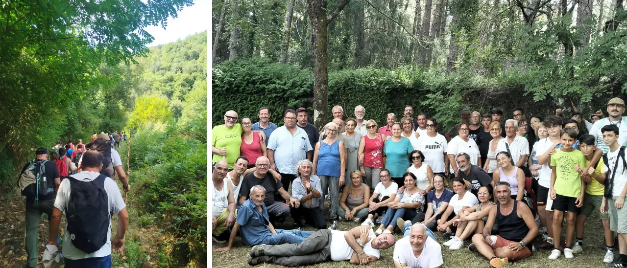 Gerocarne, alla scoperta del Sentiero del Brigante: grande successo per la passeggiata ecologica patrocinata dal Parco delle Serre\n