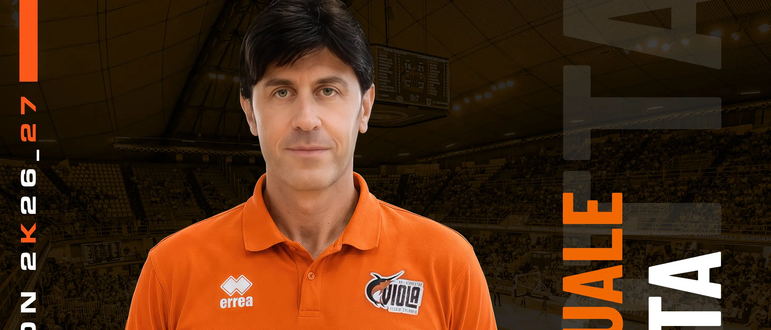 Viola Reggio Calabria,\u00A0Pasquale Motta nello staff tecnico: sarà Assistant Coach di Michele Carrea\n