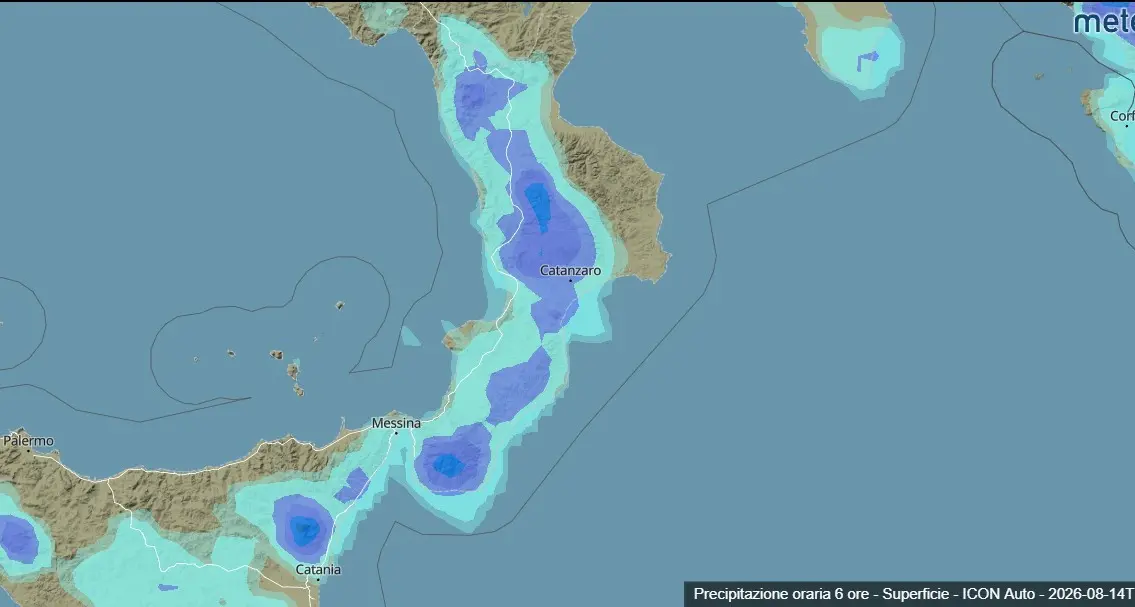 Calabria, stop al grande caldo (finalmente): allerta gialla su tutta la Regione con temporali e grandine. Ecco dove\n