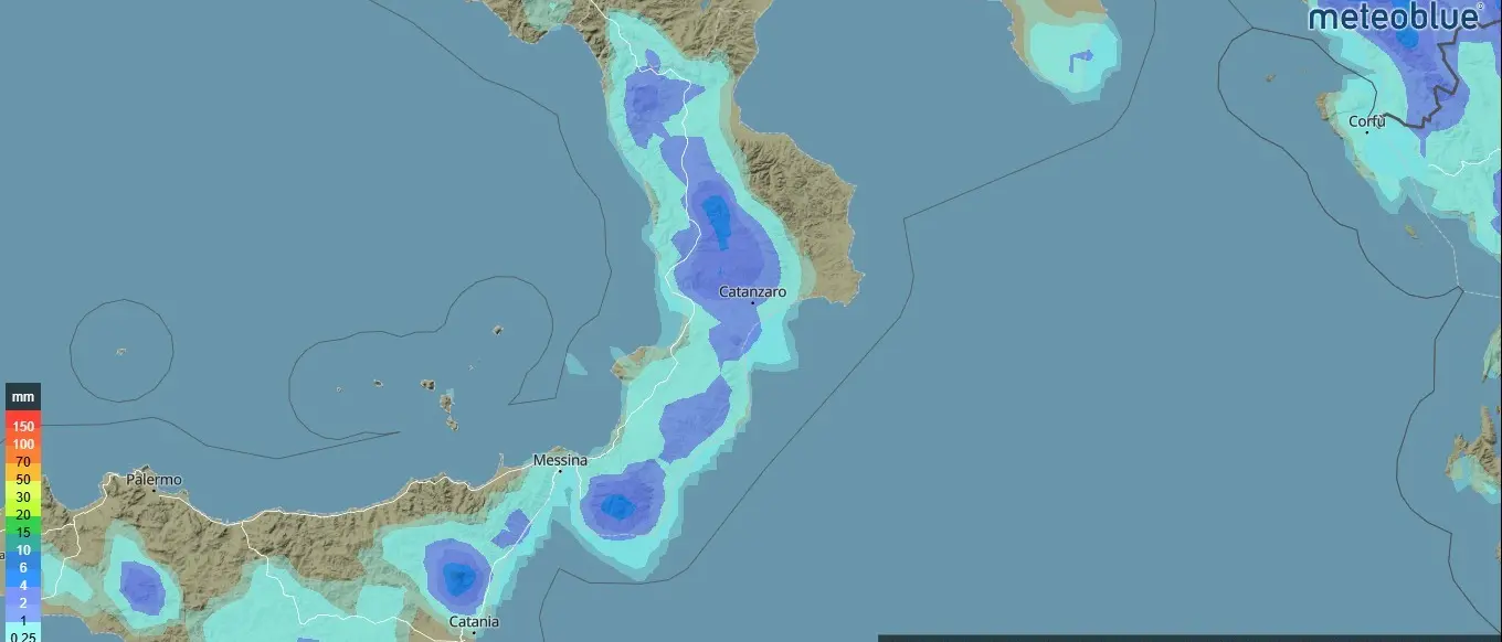 Calabria, stop al grande caldo (finalmente): allerta gialla su tutta la Regione con temporali e grandine. Ecco dove\n