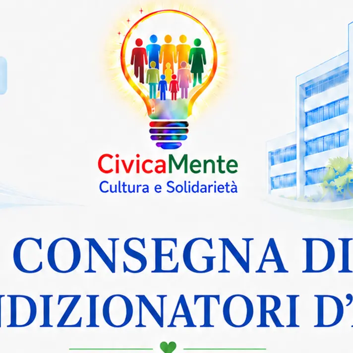 Ospedale di Polistena, l’associazione CivicaMente Cultura e Solidarietà dona\u00A0condizionatori d'aria\n