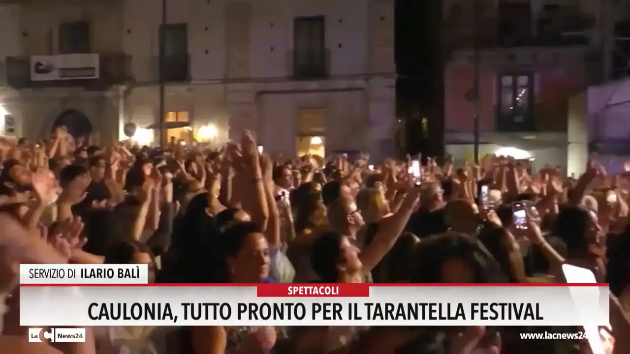 Caulonia, tutto pronto per il Tarantella Festival