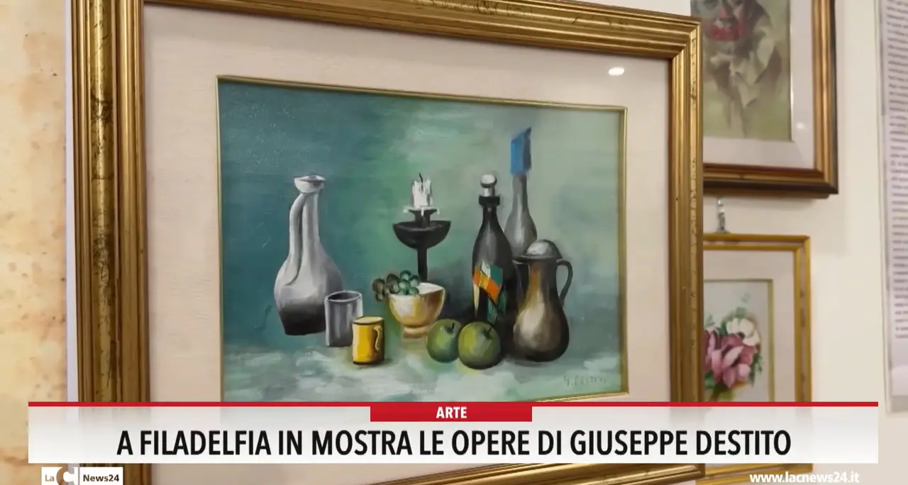 A Filadelfia in mostra le opere di Giuseppe Destito