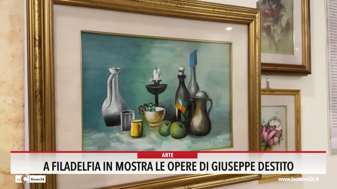 A Filadelfia in mostra le opere di Giuseppe Destito