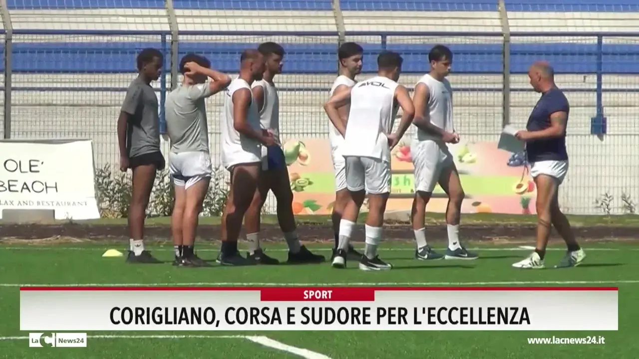 Corigliano, corsa e sudore per l' Eccellenza
