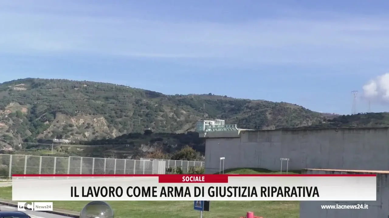 Il lavoro come arma di giustizia riparativa