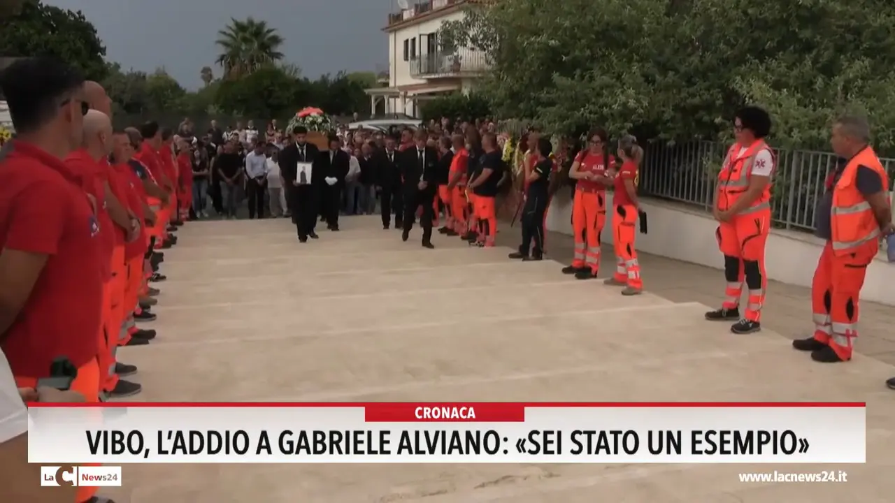 Vibo, l'addio a Gabriele Alviano: \"Sei stato un esempio\"