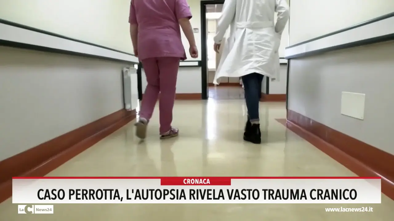 Caso perrotta, l'autopsia rivela vasto trauma cranico