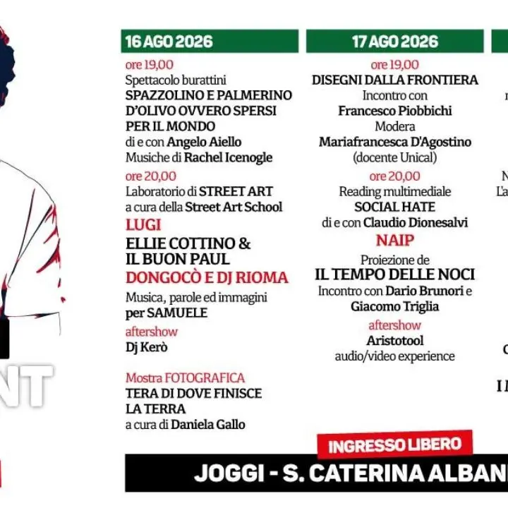 Joggi Avant Folk, tre giorni di musica e memoria nel segno di Samuele\n