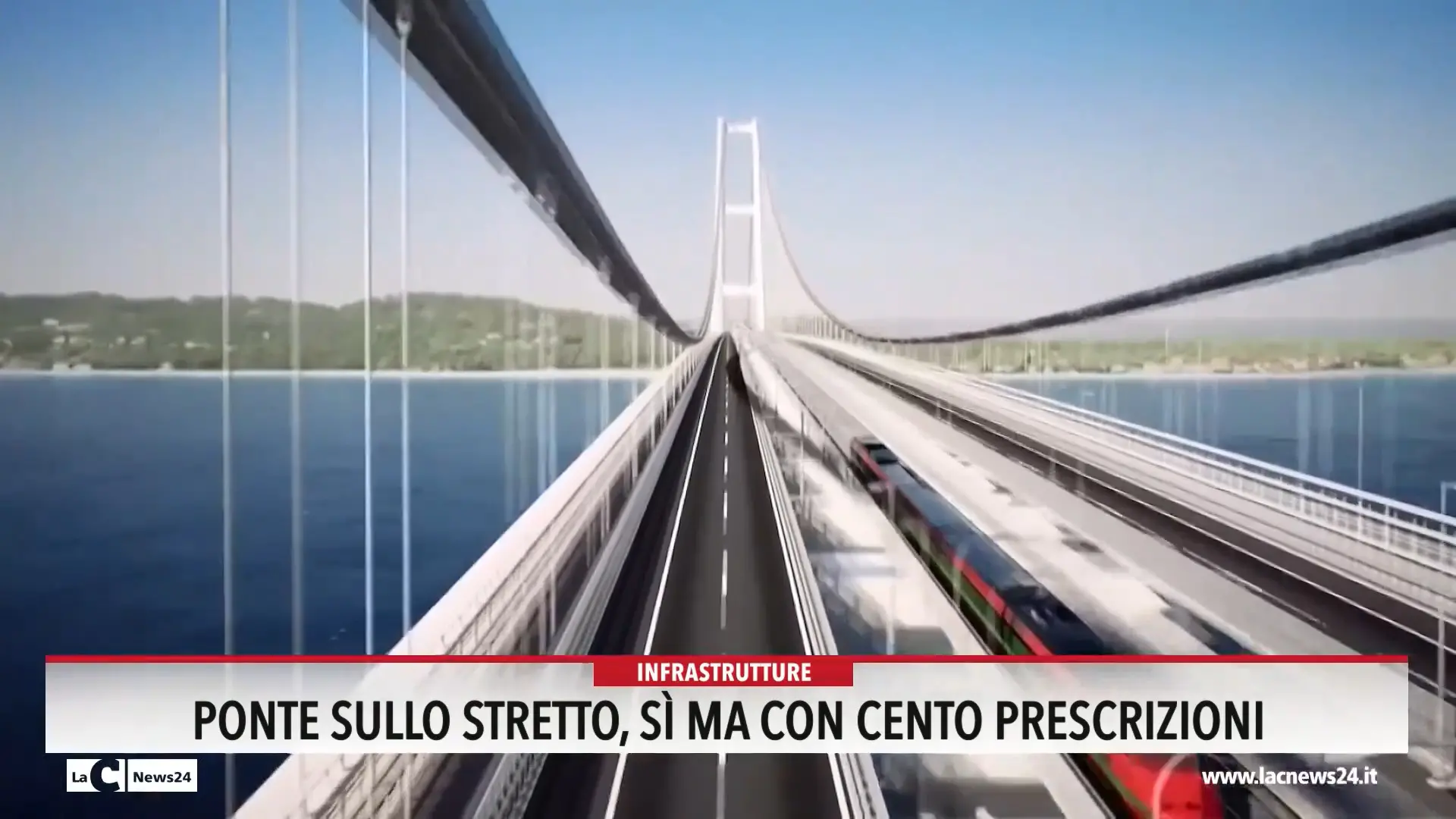 Ponte sullo stretto si, ma con cento prescrizioni