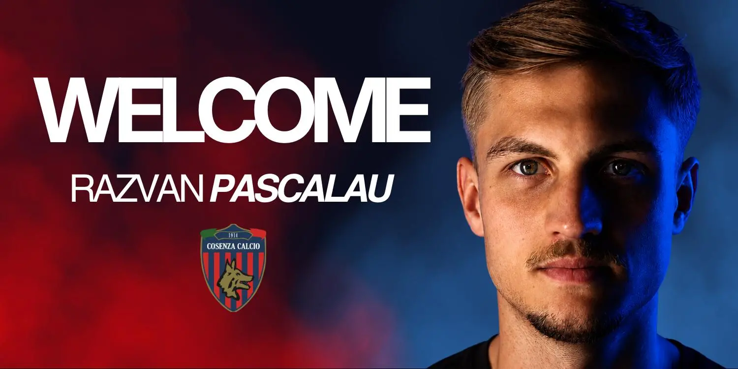 Cosenza, finalmente Pascalau: ufficiale l’arrivo del difensore