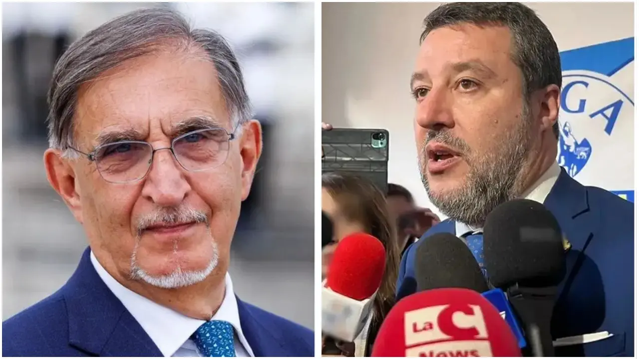 Ponte sullo Stretto, Salvini: «Ci vale 50 anni». La Russa: «L’Etna ci spiega\u00A0perché è utile»\n