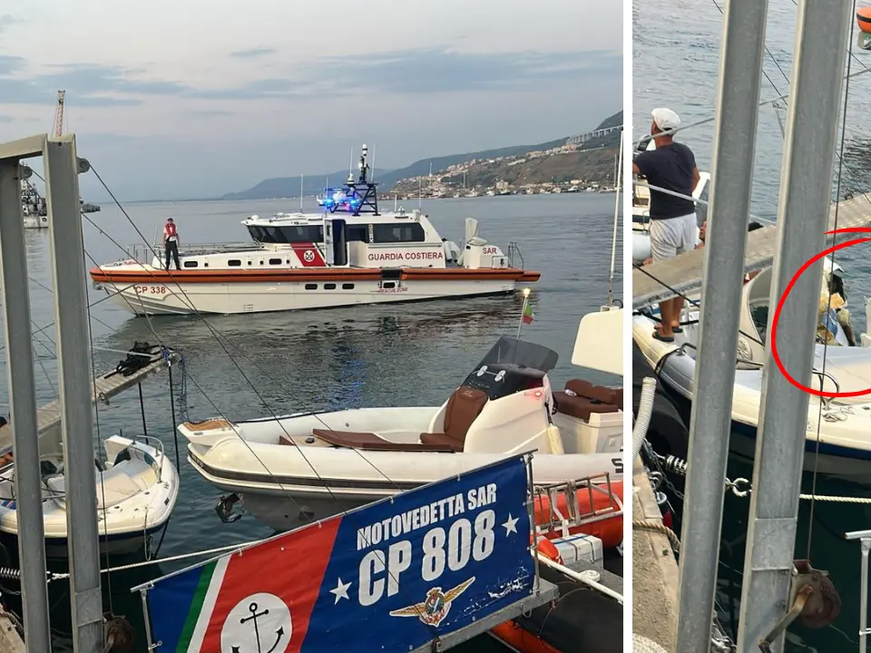 Tragedia a Vibo Marina, scontro tra un gommone e una barca nel porto: muore un giovane, altri due feriti