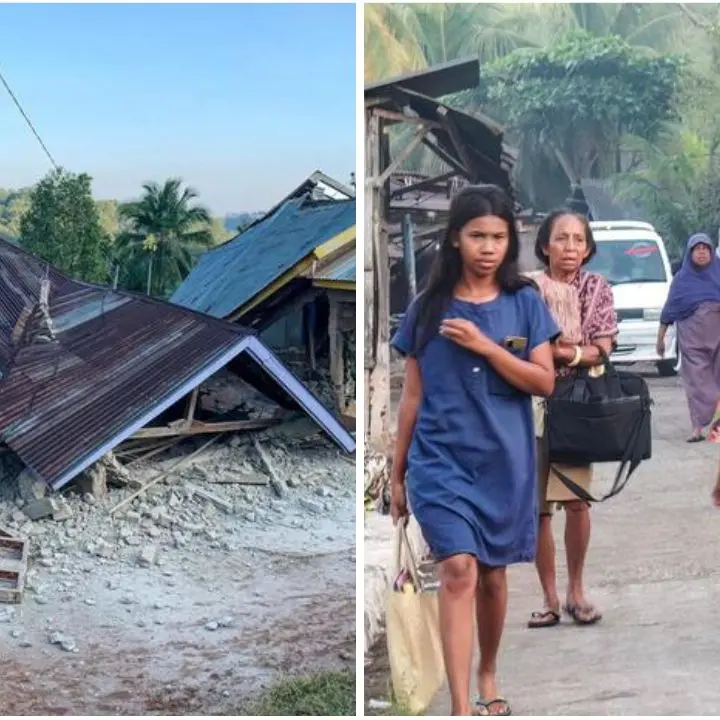 Violento terremoto di magnitudo 7.7 in Indonesia: allerta tsunami e almeno 20 morti, evacuazioni nell’isola di\u00A0Flores\n