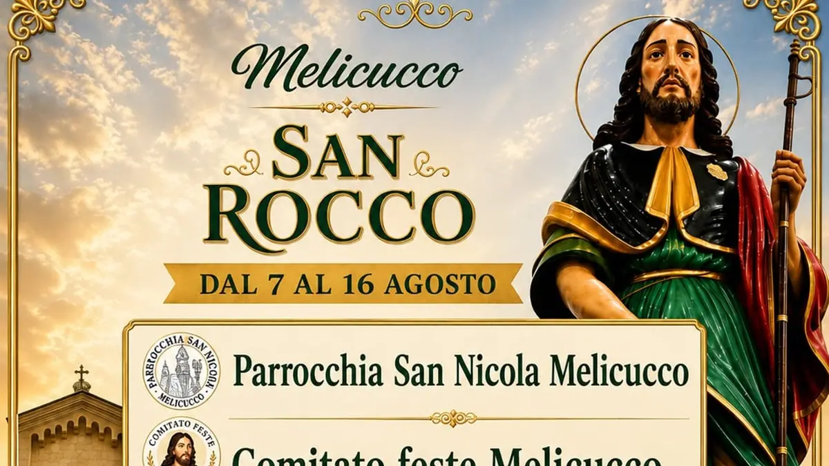Melicucco, i festeggiamenti in onore di San Rocco proseguiranno nel ricordo di Anthony Ieranò\n