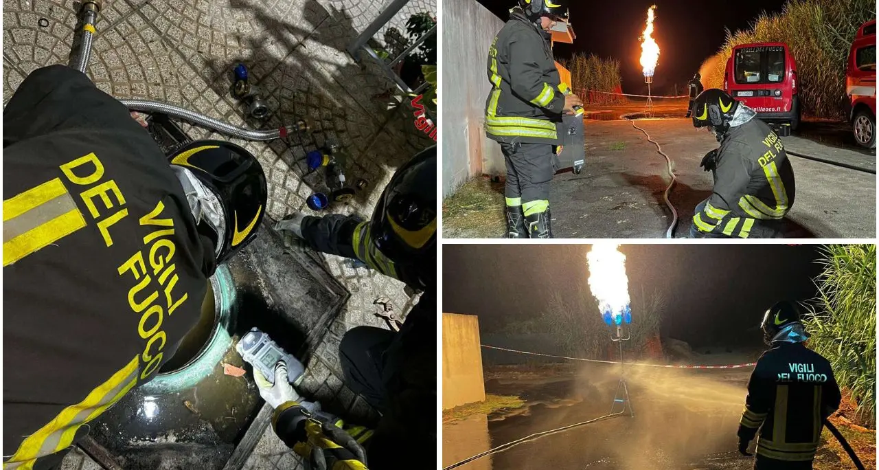 Fuga di Gpl da un serbatoio interrato a Nicotera Marina: nessuna conseguenza per le abitazioni circostanti\u00A0–\u00A0VIDEO\n
