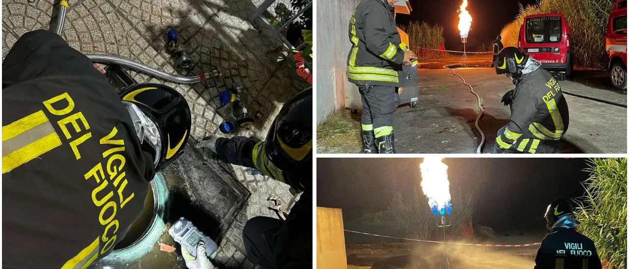 Fuga di Gpl da un serbatoio interrato a Nicotera Marina: nessuna conseguenza per le abitazioni circostanti\u00A0–\u00A0VIDEO\n