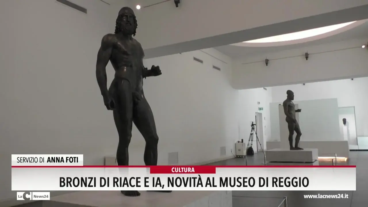 Bronzi di Riace e IA, novità al museo di Reggio