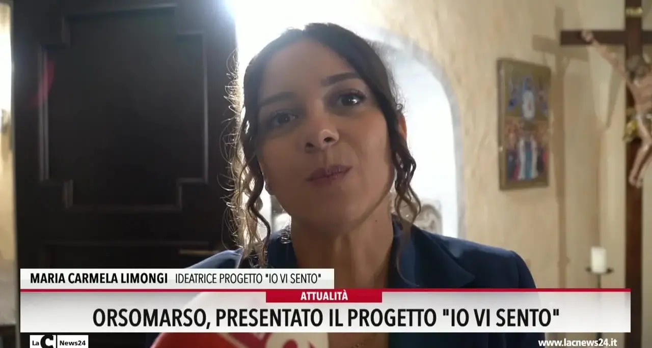 Orsomarso, presentato il progetto \"Io vi sento\"