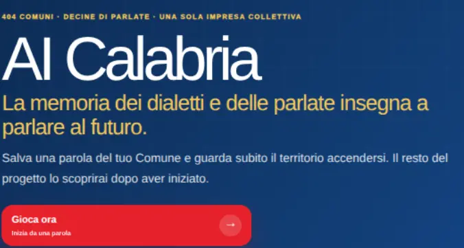 AI Calabria: l’atlante digitale che trasforma i dialetti in memoria collettiva\n