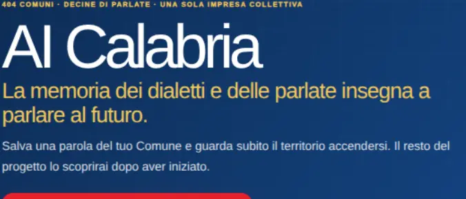 AI Calabria: l’atlante digitale che trasforma i dialetti in memoria collettiva\n
