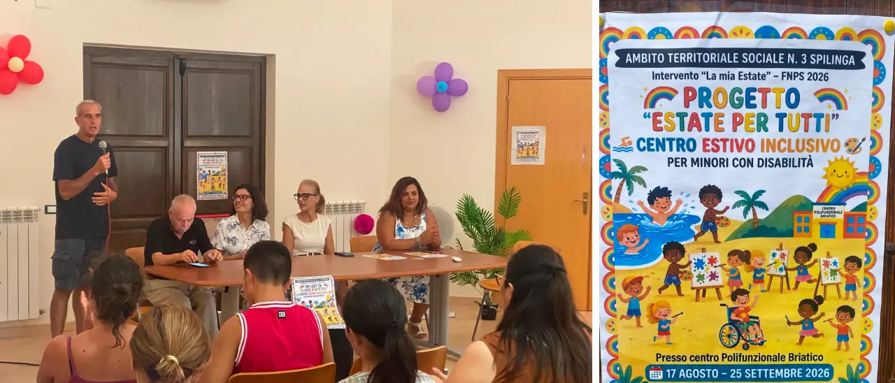 Briatico, parte “Estate per Tutti”: fino a settembre un centro estivo inclusivo dedicato ai minori con disabilità\n