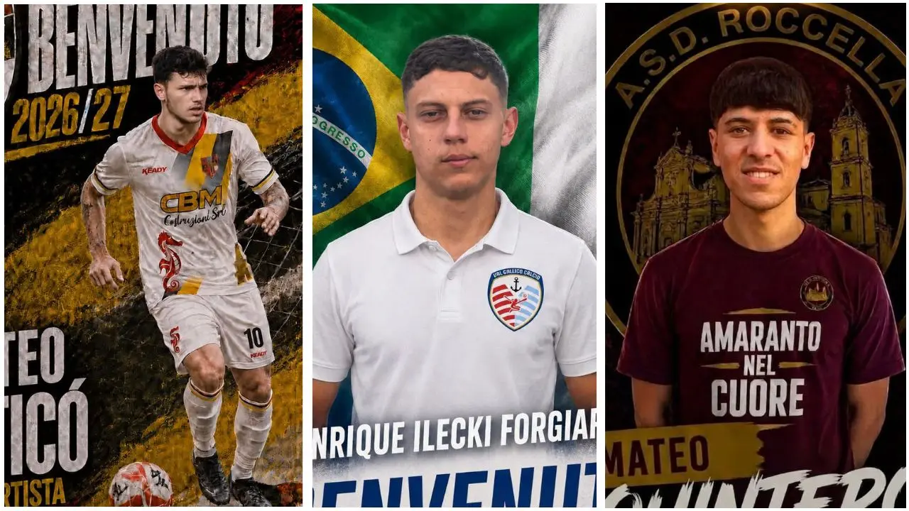Promozione B, il mercato non si ferma: Soverato, Val Gallico e Roccella protagoniste\n\n\n