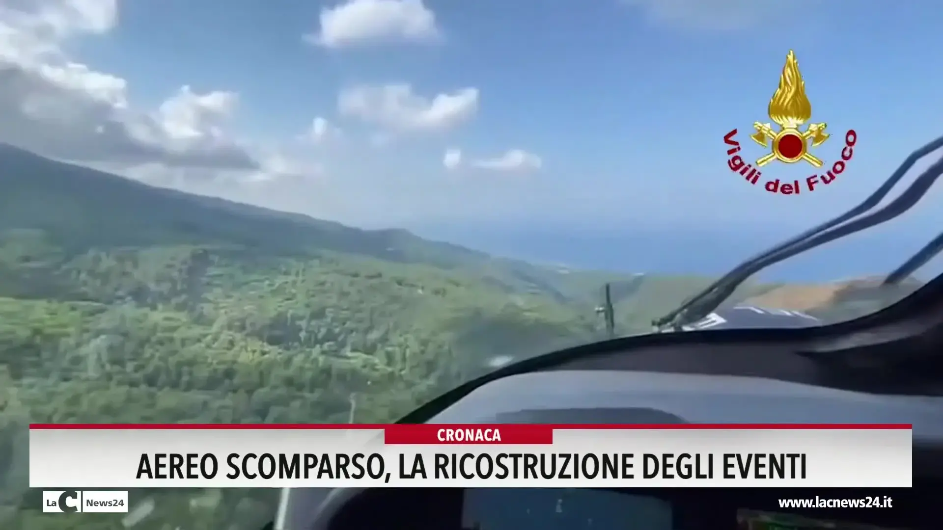 Aereo scomparso, la ricostruzione degli eventi.