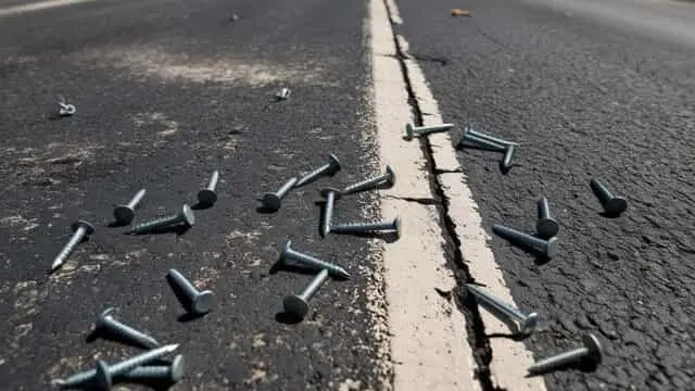 Chiodi e gomme a terra sulla strada\u00A0del Mercato della Badia: Bivongi nel mirino dei vandali\n