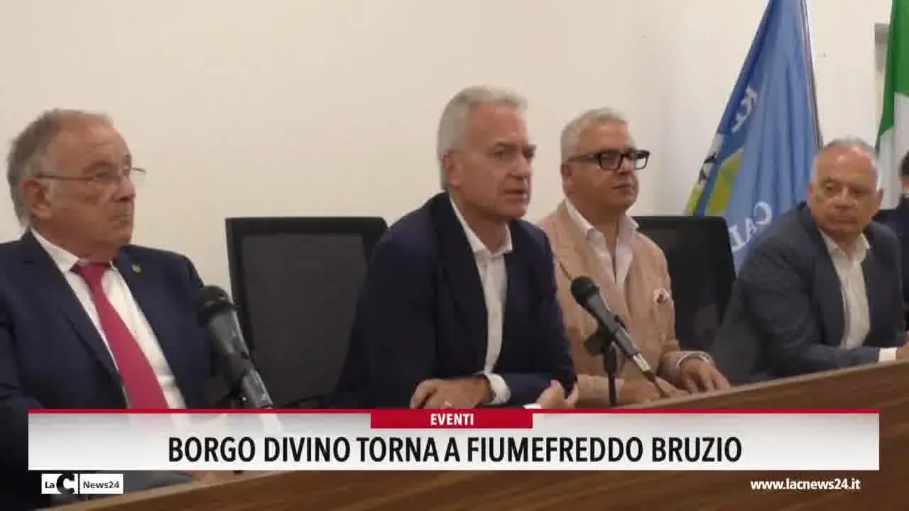 Borgo Divino torna a Fiumefreddo Bruzio
