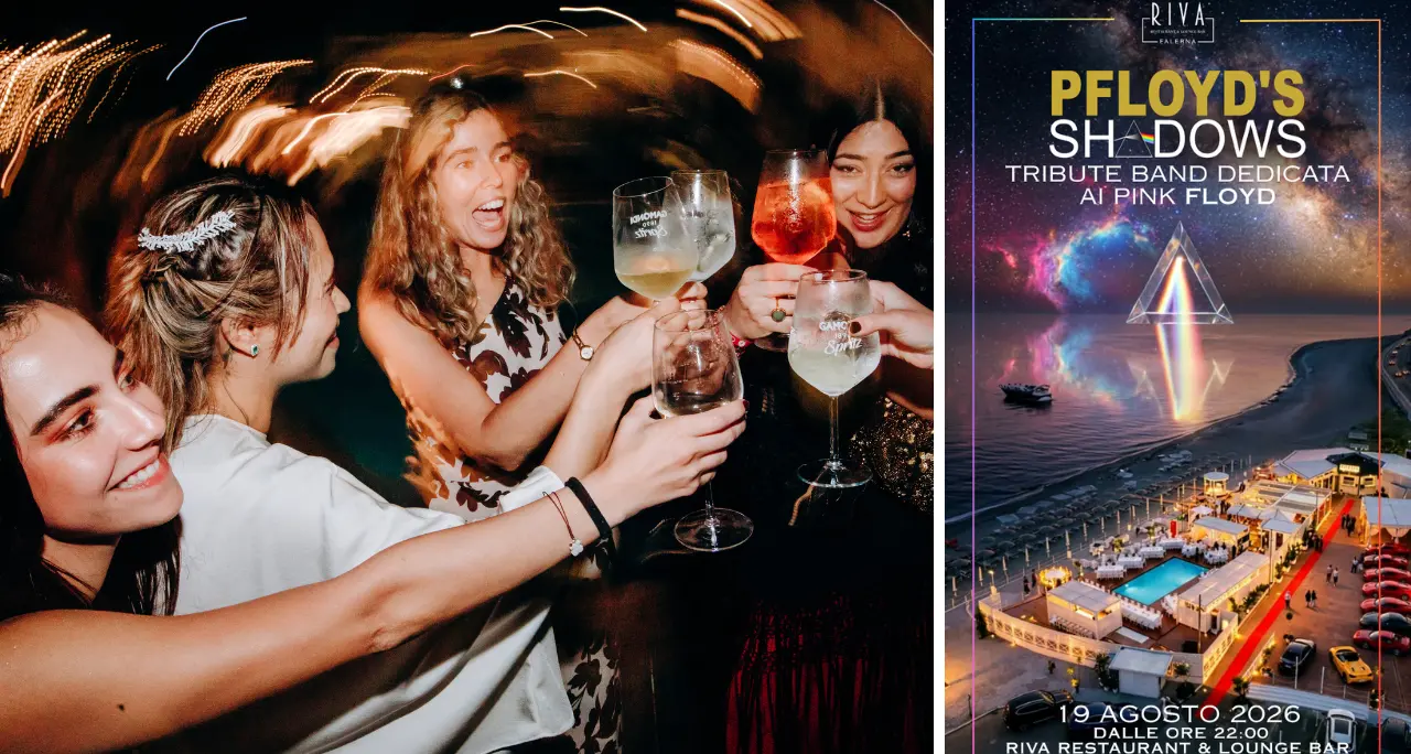 Sul mare e sotto le stelle, un tributo ai Pink Floyd a Falerna Marina: il 19 agosto al Riva Restaurant\n