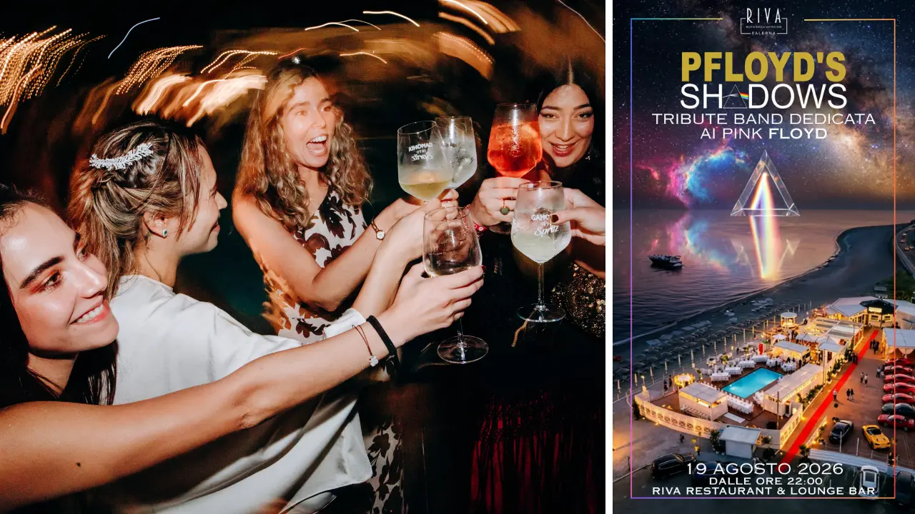 Sul mare e sotto le stelle, un tributo ai Pink Floyd a Falerna Marina: il 19 agosto al Riva Restaurant\n